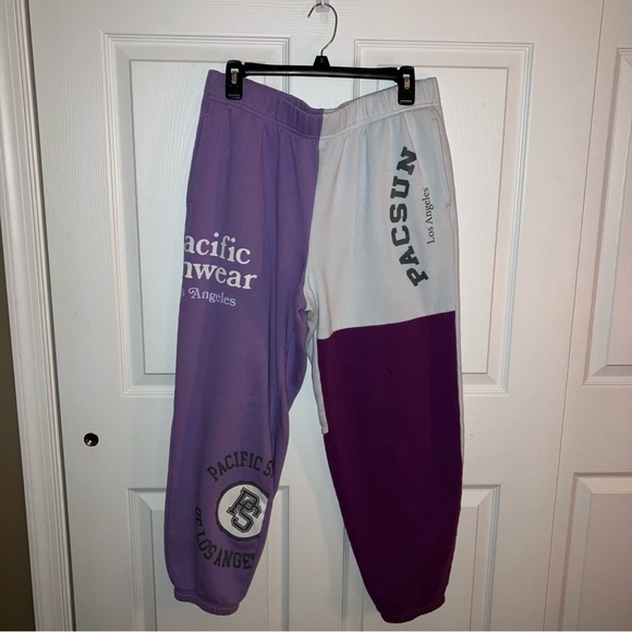 Pacsun Colorblock Spliced Jogger Sweatpants - Picture 5 of 10